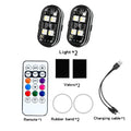 8 Colors Remote Wireless LED